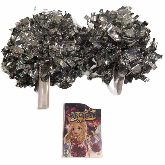 Wii Cheer Game With Pom Poms